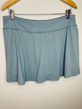 Zella Skort EUC Size XL in Muted Blue/Green Gray